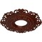 Ekena Millwork Orrington Ceiling Medallion (Fits Canopies up to 6 1/4"), 22"OD x 6 1/4"ID x 1 3/4"P, Antique Copper CM22ORACS - alternate 2